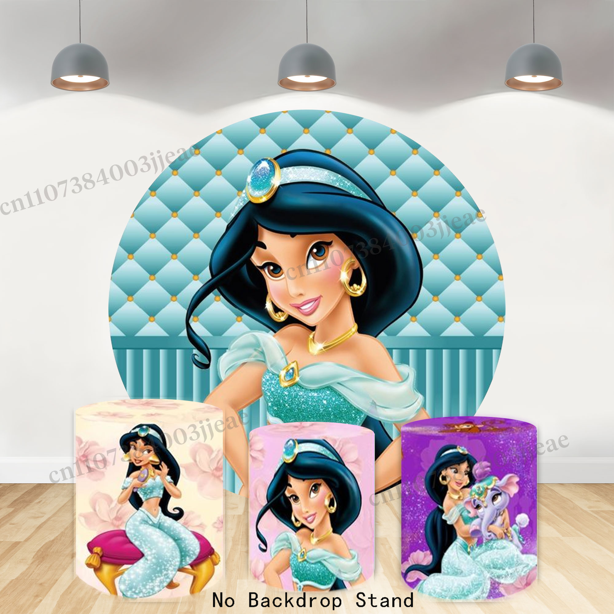 Cosplay Floating Prop - Décor de fond rond Aladdin Jasmine