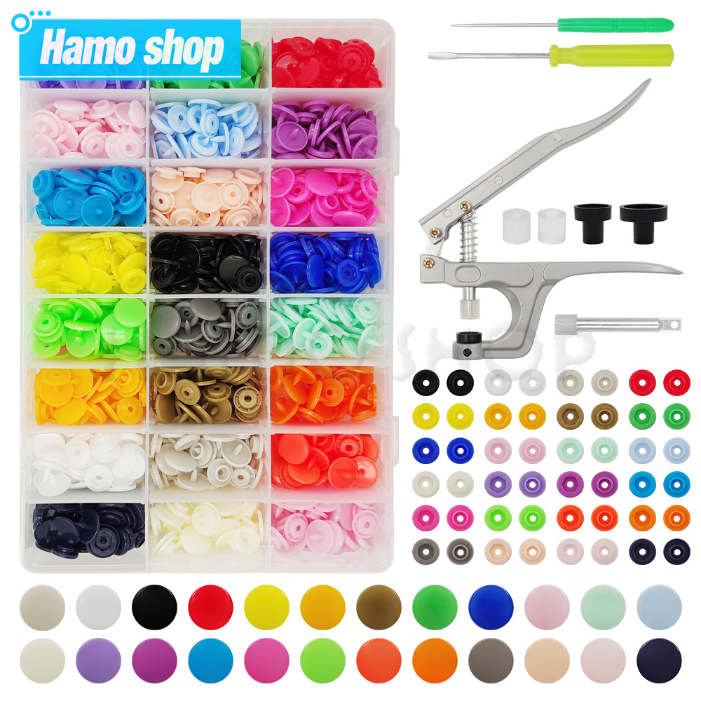 Snap Fastener Set - Kit de pinces de fixation à