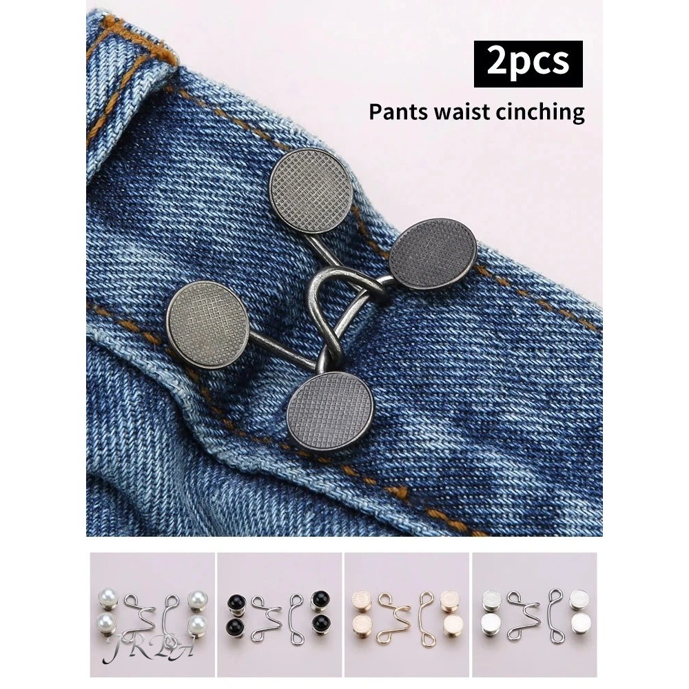 Lot de 2 boucles de taille rég - Snap Fastener Set avis et prix