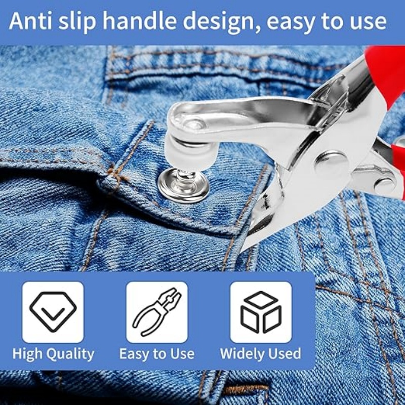 Kit de boutons-pression métall - Snap Fastener Set avis et prix