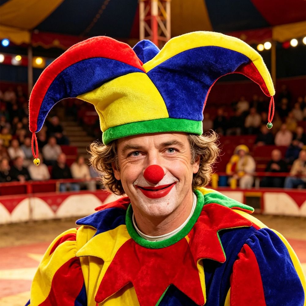 Chapeau de Clown Multicolore à - Cosplay Prop Pattern avis et prix