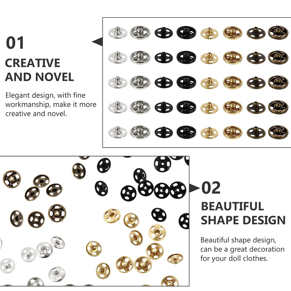 Lèvent à pression à coudre en  - Snap Fastener Set avis et prix