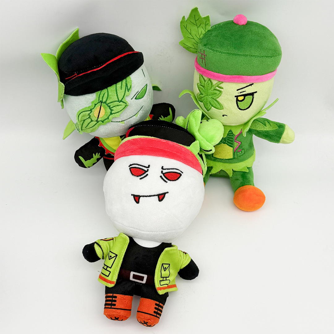 Jeu drôle radis verts peluches - Cosplay Plushie Prop avis et prix
