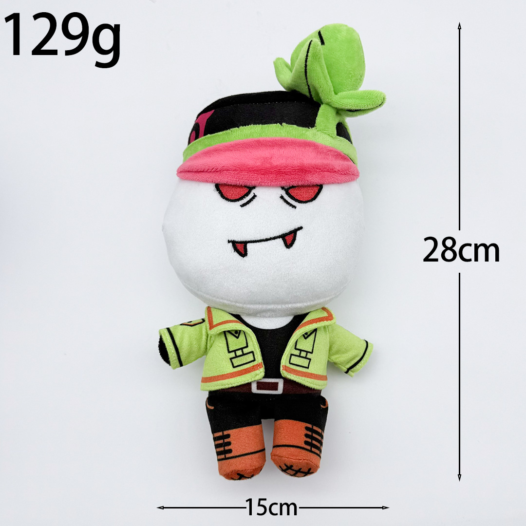 Jeu drôle radis verts peluches - Cosplay Plushie Prop avis et prix