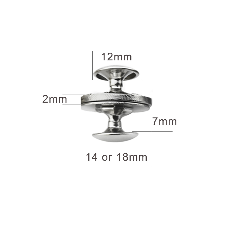 Fermoirs magnétiques en métal  - Snap Fastener Set avis et prix