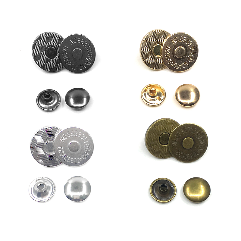 Fermoirs magnétiques en métal  - Snap Fastener Set avis et prix